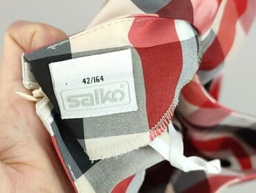 bluzki w kratkę czerwona: Salko, Women's blouse, size XL — 5