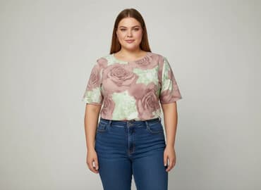 sukienki 4xl: Bluzka damska, rozmiar 4XL — 5