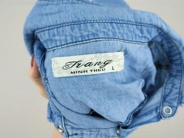 sukienka z denimu: Koszula damska, rozmiar L — 4
