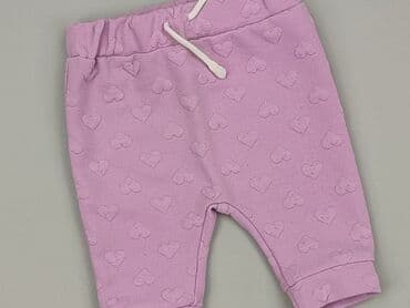 sukienka sweter h: Sweatpants, 0-1 month, condition - Very good — 1