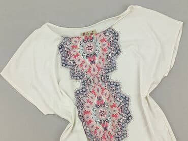 bluzki damskie kimono: Blue, Bluzka damska, rozmiar L — 1