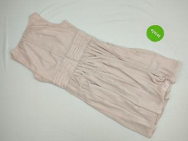 satynowa biala sukienka: Swing, Sukienka damska, rozmiar L — 3