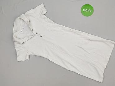 bialy satynowy top: Sinsay, Sukienka damska, rozmiar XS — 2