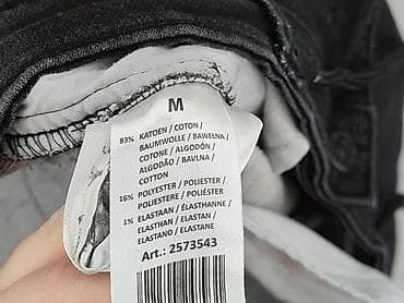 patchworkowe jeansy: Szorty dla mężczyzn, rozmiar M — 5