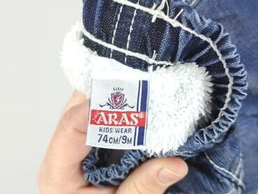 spodnie softshell dziecięce: Spodnie jeansowe, 6-9 miesięcy, stan - Bardzo dobry — 5