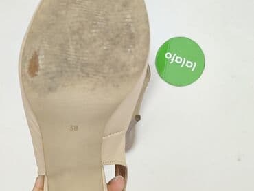 klapki z miękką podeszwą: Sandały damskie, 38 — 6