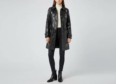 moncler kurtka świecąca: Trencz damski, rozmiar L — 1