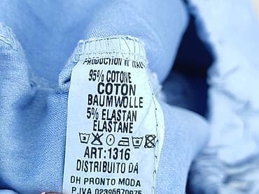 balloon jeans: Spodnie materiałowe damskie, rozmiar S — 4