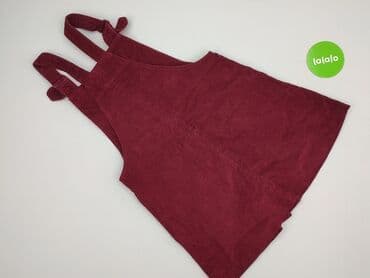 bordowe spodnie woskowane: Kombinezon damski, rozmiar S — 3