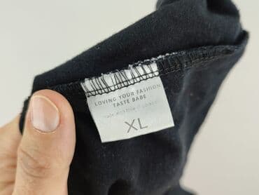 bluzki z golfem: T-shirt damski, rozmiar XL — 4