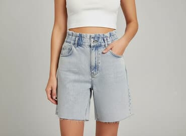 fb sister jeans mom fit: FB Sister, Szorty damskie, rozmiar XS — 6