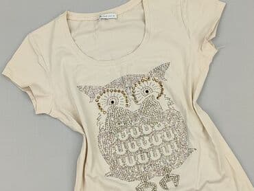 oversized t shirty basic: Vanilia, T-shirt damski, rozmiar L — 1