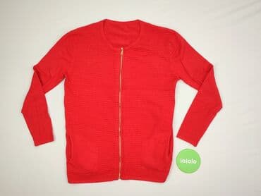 obcisła sukienka czerwona: Women`s knitwear, size L (EU 40) — 2