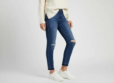 jeansy bape: JustFab, Jeansy damskie, rozmiar S — 6