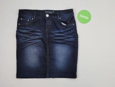 spódniczka dżinsowe z wysokim stanem: Fashion Jeans, Spódnica damska, rozmiar M — 2