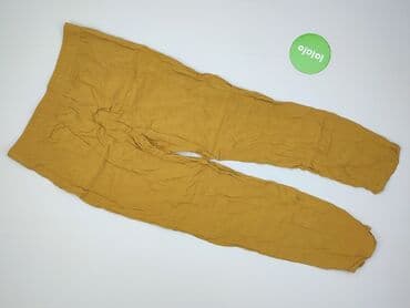 koszula nocna lniana: Spodnie materiałowe damskie, rozmiar M — 3