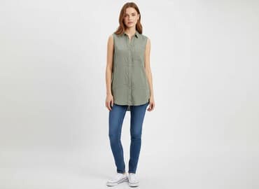 koszula niebieska hm: H&M Divided, Koszula damska, rozmiar M — 7