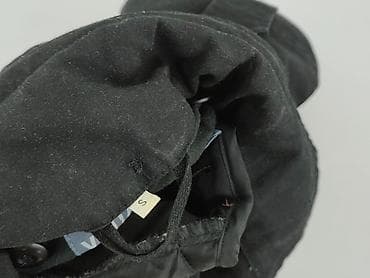 sweter: Męska kurtka zimowa/parka w kolorze czarnym. - Krój: parka o długości — 5