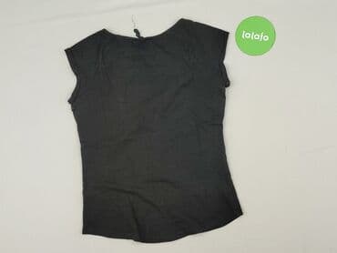 czarne koszulki damskie z nadrukiem: Футболка жіноча, розмір S — 10