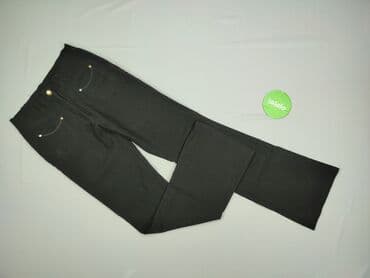 spodnie nabijane ćwiekami: Spodnie materiałowe damskie, rozmiar S — 2