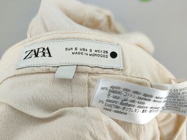 spodnie z niskim stanem zara: Zara, Spodnie materiałowe damskie, rozmiar S — 4
