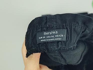 Women's Clothing: Bershka, Material trousers for women, size S — 4