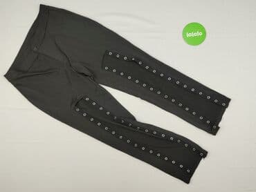 legginsy że szwem między pośladkami: Spodnie materiałowe damskie, rozmiar S — 2