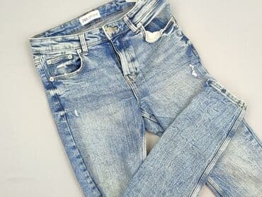 legginsy wzorzyste: Zara, Jeans for women, size S (EU 36) — 1