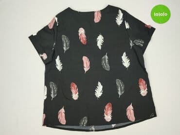 koszula damska z piórami: Жіноча блуза, розмір M — 4