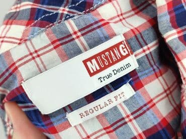 reserved джинси чоловічі: Shirt for men, L (EU 40), Mustang, condition - Very good — 4