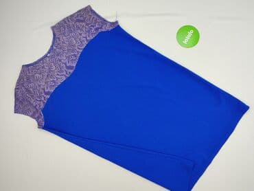 liliowa sukienka plus size: Sukienka damska, rozmiar XL — 2