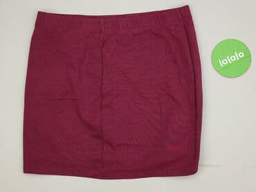 bordowa spódnice midi: Janina, Spódnica damska, rozmiar XL — 4