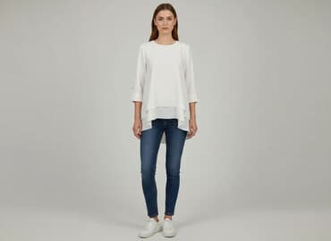 sukienki wyszczuplające: Жіноча блуза, розмір S — 1