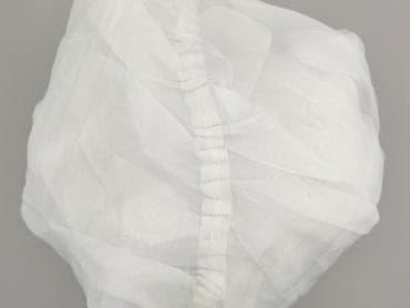 Stationery: Białe firanki z delikatnego tiulu/woalu, komplet z ozdobną koronką. - — 4