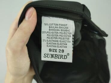 spodnie na gumce czarne: Spodnie materiałowe damskie, rozmiar M — 5