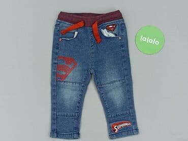 kurtka futerko pepco: Denim pants, 9-12 months, condition - Very good — 2