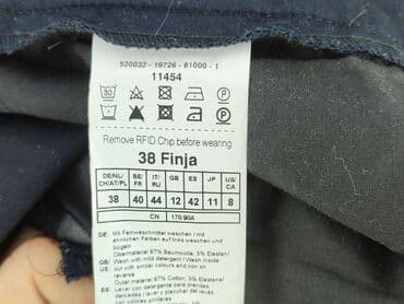 taranko com sukienki: Material trousers for women, size M (EU 38) — 5