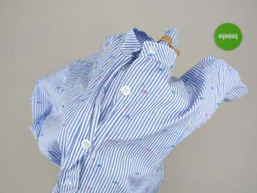 biała bluzka w granatowe paski: Gosia Baczyńska, Bluzka damska, rozmiar One size — 6