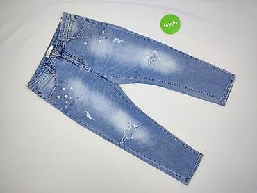 dżinsy moda: Jeansy damskie, rozmiar L — 2