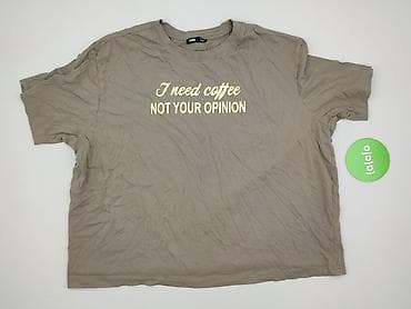 t shirty coffe: Sinsay, T-shirt damski, rozmiar 2XL — 2