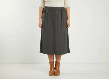 spódnice midi plisowane czarne: Spódnica damska, rozmiar XL — 5