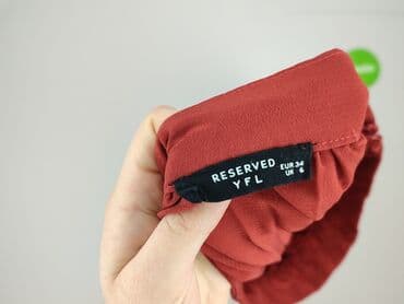 bordowa plisowane spódnice: Reserved YFL, Spódnica damska, rozmiar XS — 4