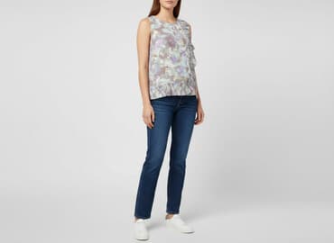 koszulka polo damska hm: H&M, T-shirt damski, rozmiar M — 7
