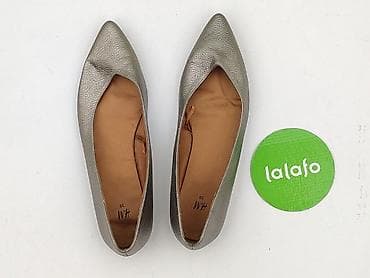 hm klapki gumowe: H&M, Balerinki damskie, rozmiar 39 — 2