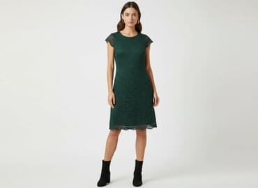 sukienka wieczorowa długa butelkowa zieleń: ONLY, Sukienka damska, rozmiar M — 1