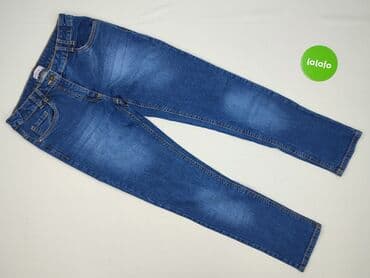 crop top shein topy dla dzieci: Spodnie jeansowe, Young Style, 13 lat, 158, stan - Bardzo dobry — 2