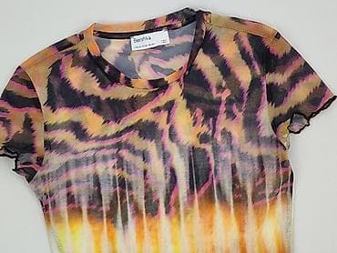 bluzki basic prążek: Bershka, Bluzka damska, rozmiar XS — 1