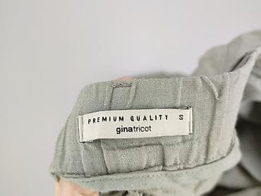 linen trousers pull and bear: Gina Tricot, Spodnie materiałowe damskie, rozmiar S — 4