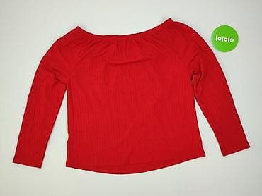 czerwony: Bluzka damska, rozmiar One size — 3