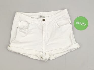 krótkie spodenki skórzane: Szorty damskie, rozmiar L — 2